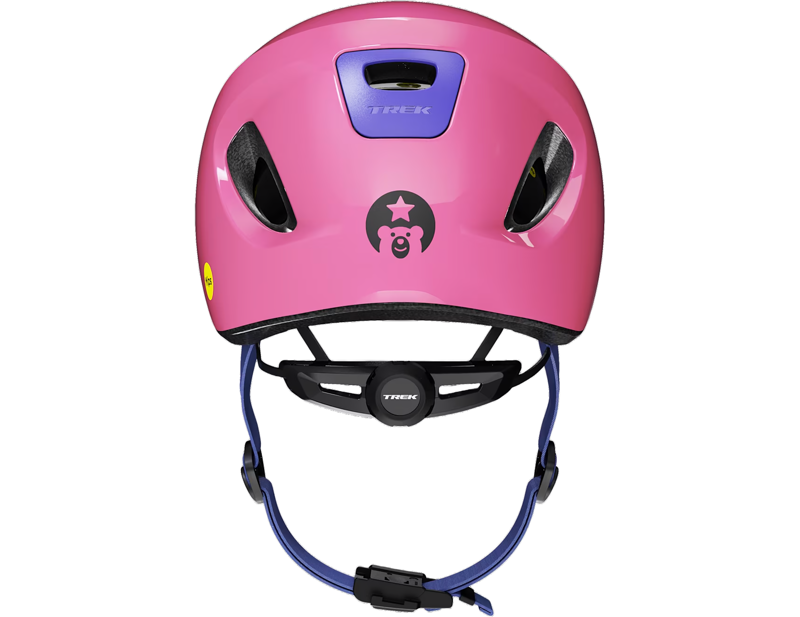 Trek Little Dipper Bike Helmet in Pink Frosting-2
