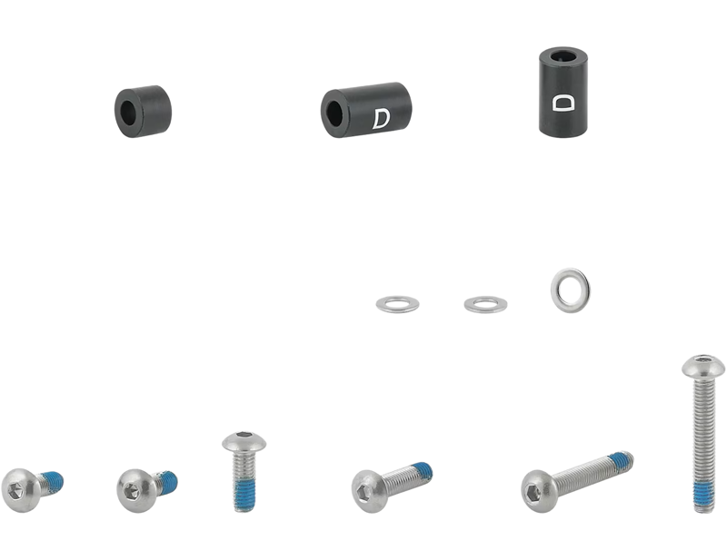 Balfes Bikes Trek Marlin+ Rack and Fender Hardware Set in Silver/Black | Free postage over £30, £10 off first order, price match & 0% finance.