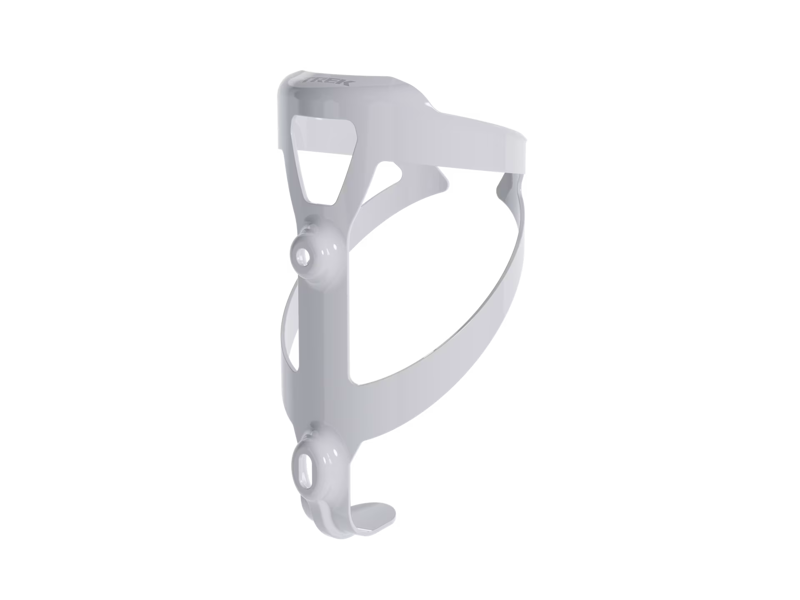 Trek Pro Water Bottle Cage in Gloss White-1