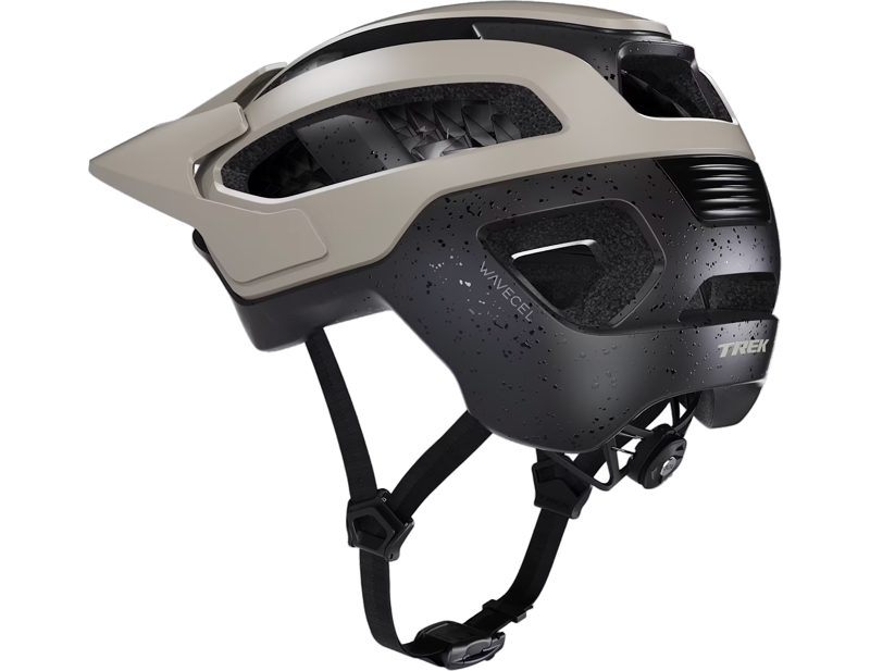 Trek Rally WaveCel Mountain Bike Helmet in Chinchilla/Black-1