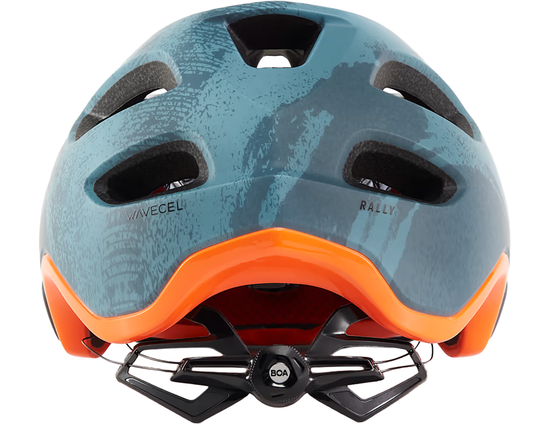 Trek Rally WaveCel Mountain Bike Helmet in Battleship Blue/Orange-3