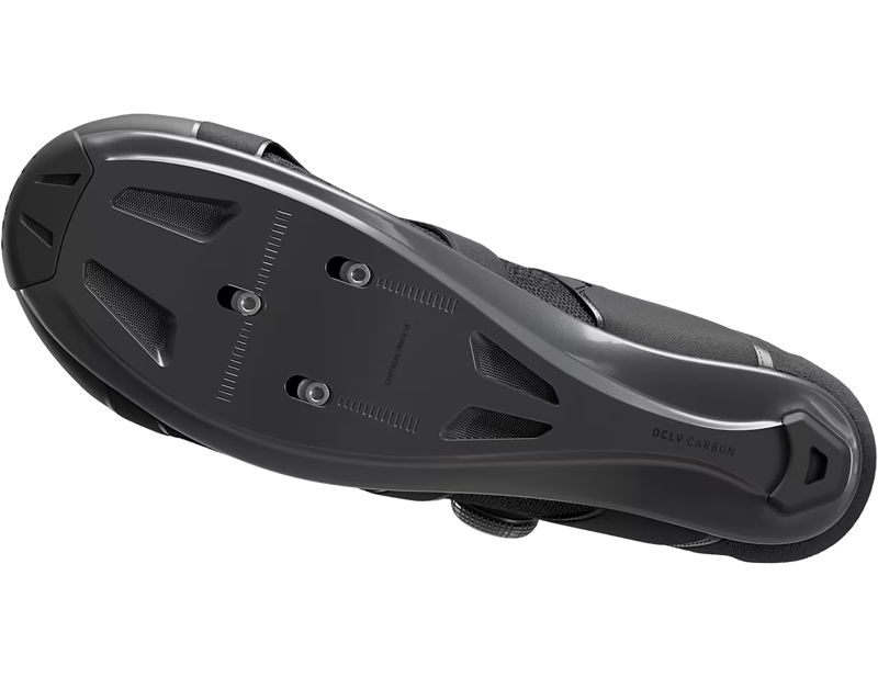 Trek RSL Knit Road Cycling Shoes in Black/Dark Grey-1