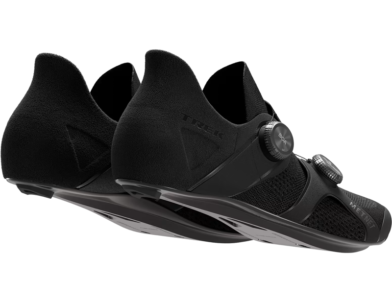 Trek RSL Knit Road Cycling Shoes in Black/Dark Grey-5