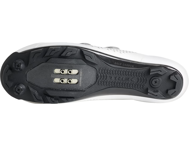 Trek RSL Mountain Bike Shoe in White/Silver-2