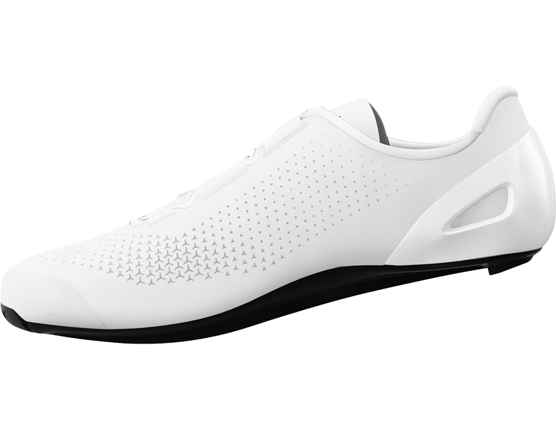 Trek RSL Road Cycling Shoes in White/Silver-5