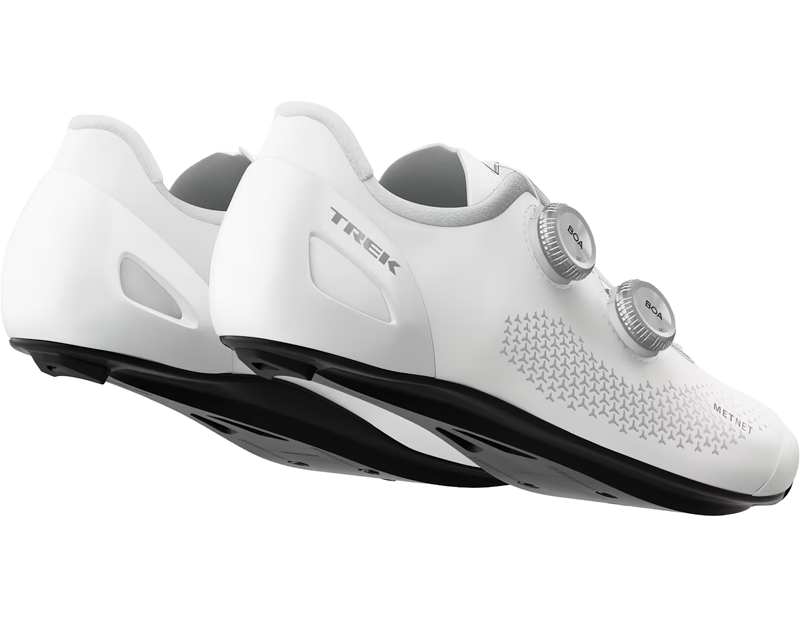 Trek RSL Road Cycling Shoes in White/Silver-1