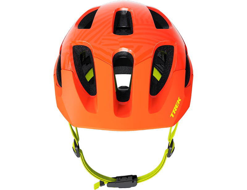 Trek Tyro Children's Bike Helmet in Radioactive Orange-1