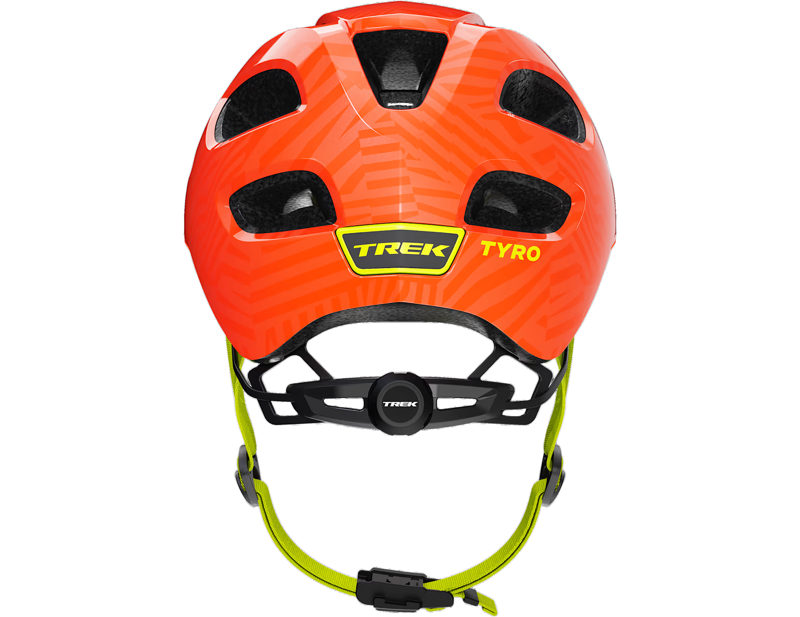 Trek Tyro Children's Bike Helmet in Radioactive Orange-2