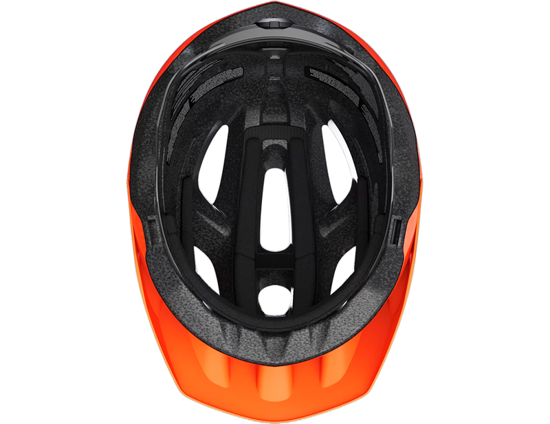 Trek Tyro Children's Bike Helmet in Radioactive Orange-3
