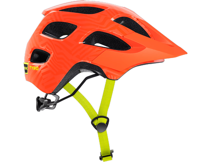 Trek Tyro Children's Bike Helmet in Radioactive Orange-4