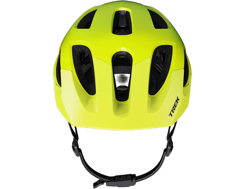 Trek Tyro Children's Bike Helmet in Radioactive Yellow/Power Surge-1