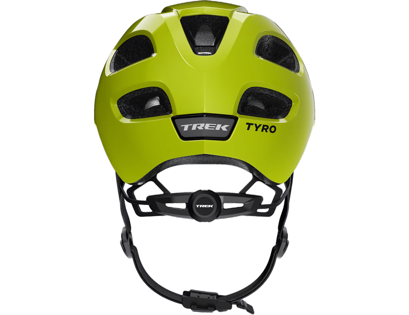 Trek Tyro Children's Bike Helmet in Radioactive Yellow/Power Surge-2