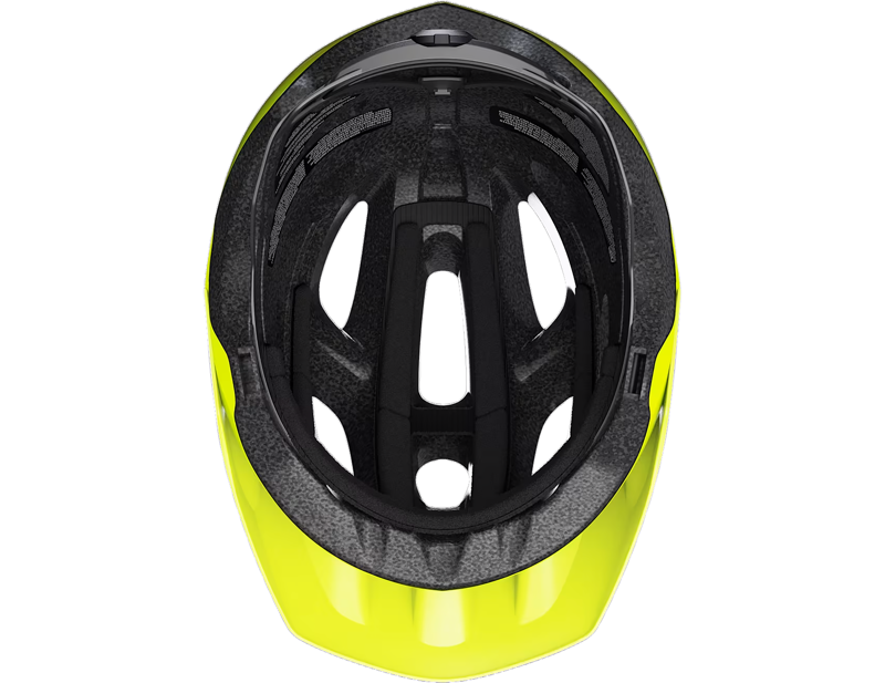 Trek Tyro Children's Bike Helmet in Radioactive Yellow/Power Surge-3