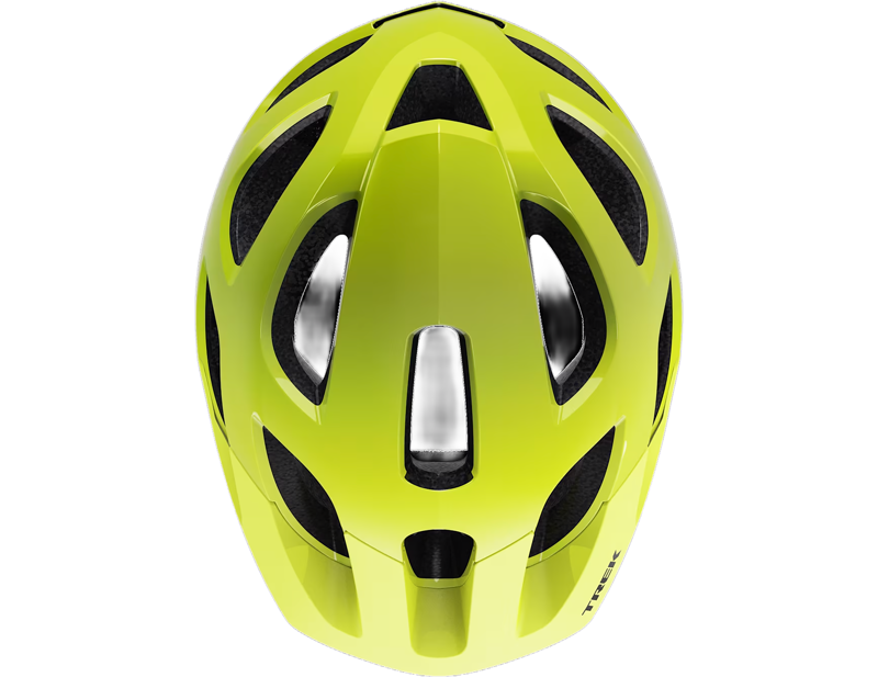 Trek Tyro Children's Bike Helmet in Radioactive Yellow/Power Surge-5