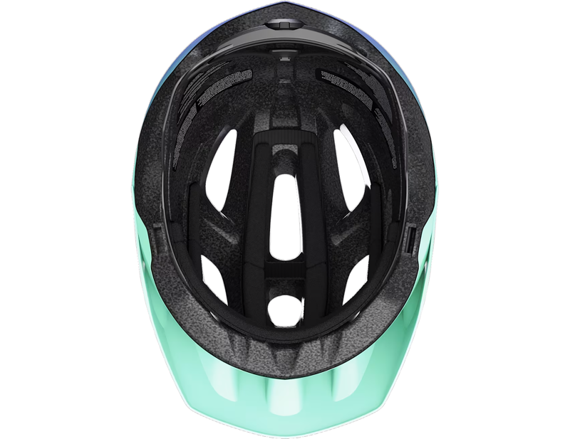 Trek Tyro Children's Bike Helmet in Aloha Green/UltraViolet-3