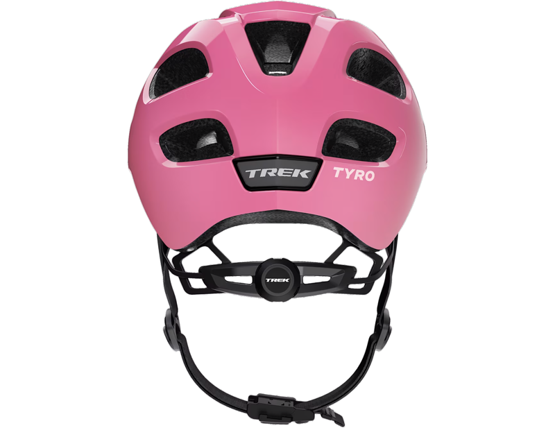 Trek Tyro Children's Bike Helmet in Blush/Pink Frosting-2