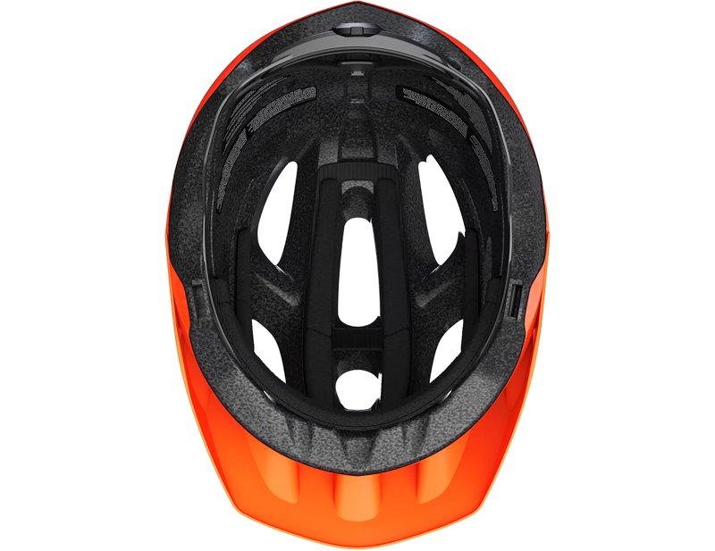 Trek Tyro Youth Bike Helmet in Radioactive Orange-3