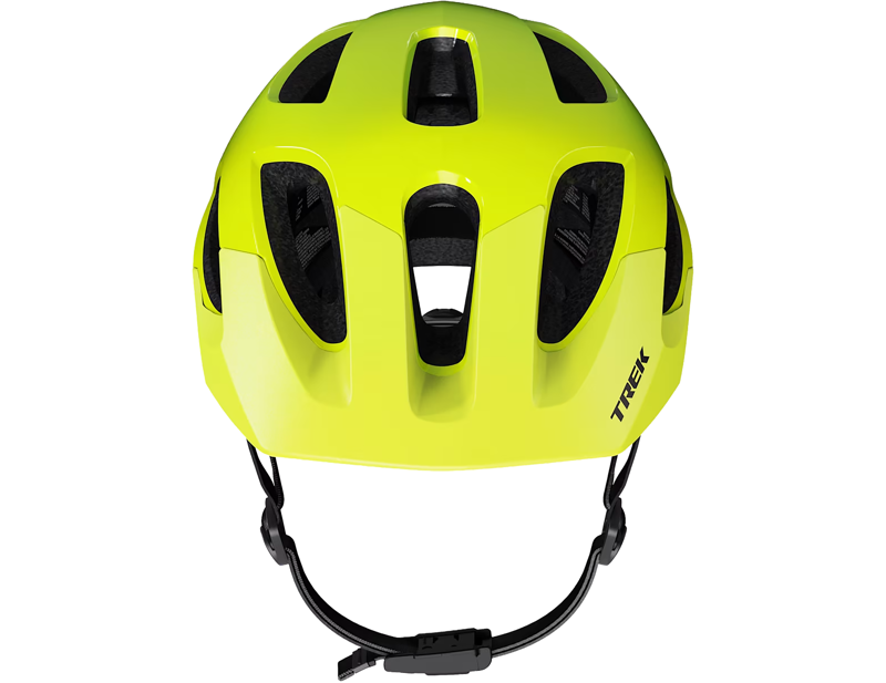 Trek Tyro Youth Bike Helmet in Radioactive Yellow/Power Surge-1