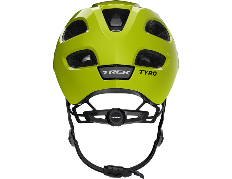 Trek Tyro Youth Bike Helmet in Radioactive Yellow/Power Surge-2