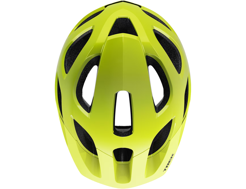 Trek Tyro Youth Bike Helmet in Radioactive Yellow/Power Surge-5