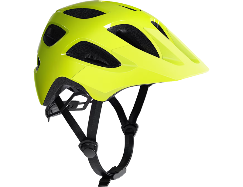 Balfes Bikes Trek Tyro Youth Bike Helmet in Radioactive Yellow/Power Surge | Free postage over £30, £10 off first order, price match & 0% finance.