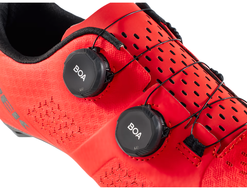 Trek Velocis Road Cycling Shoes in Red-6
