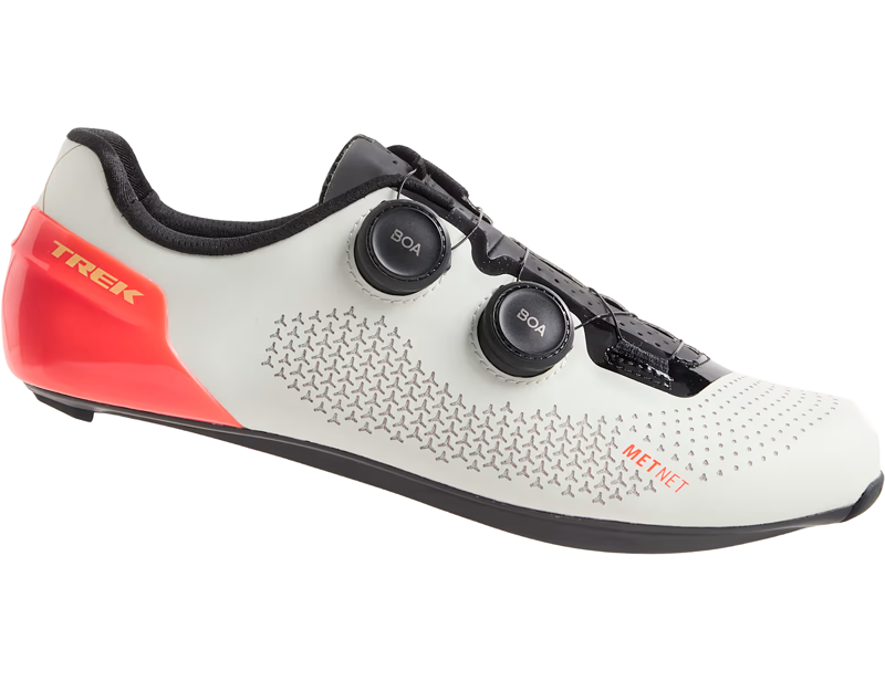 Trek Velocis Road Cycling Shoes in Era White/Coral