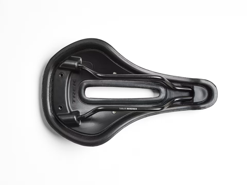 Trek Verse Short Bike Saddle 250 x 145 mm in Black-1