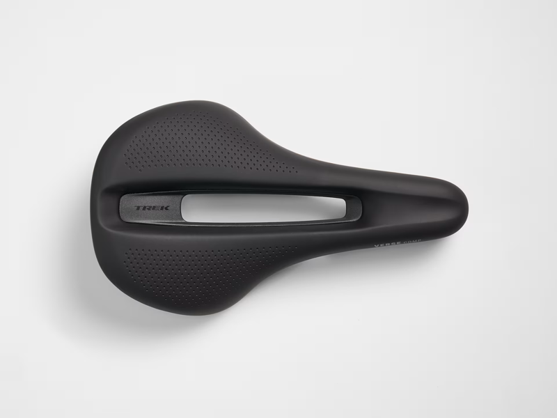 Trek Verse Short Comp Bike Saddle 250 x 155 mm in Black-3