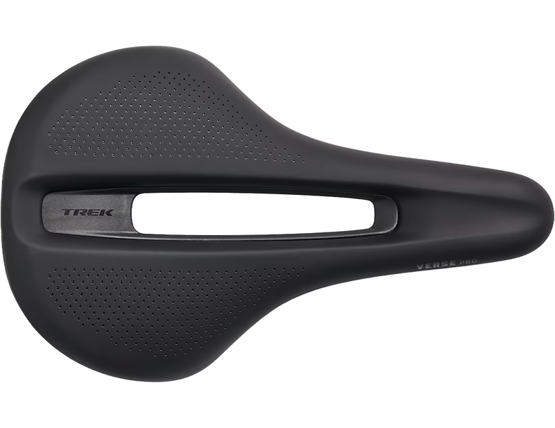 Trek Verse Short Pro Bike Saddle 250 x 145 mm in Black-2