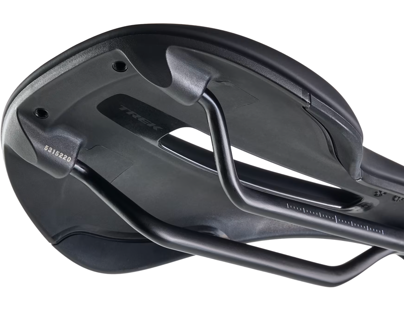 Trek Verse Short Pro Bike Saddle 250 x 155 mm in Black-4
