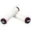 Troy Lee Designs MTB Lock On Grips 130mm in White/Red