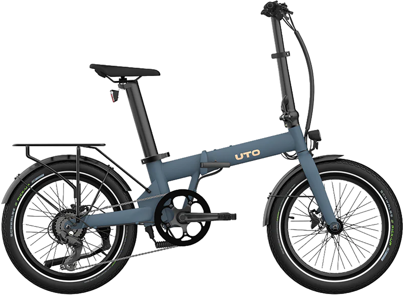 UTO Afternoon OG20 Electric Folding Bike 2027 in Ocean Blue