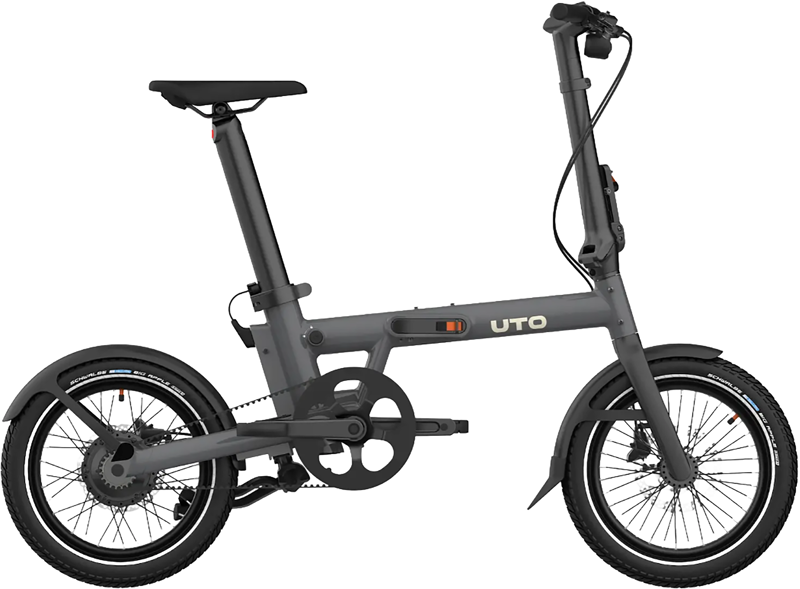 UTO Morning PRO16 Electric Folding Bike 2027 in Anthracite Grey