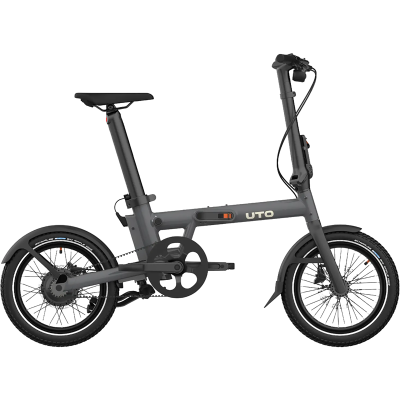 Balfes Bikes Uto UTO Morning PRO16 Electric Folding Bike 2027 in Anthracite Grey | Free postage over £30, £10 off first order, price match & 0% finance.