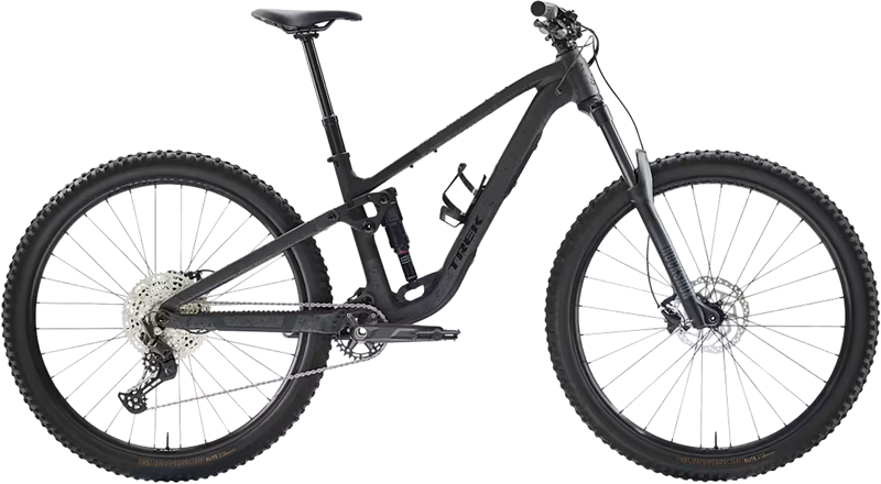 Balfes Bikes Trek Fuel EX 5 Full Suspension Mountain Bike 2027 in Lithium Grey Trek Black Splatt | Free postage over £30, £10 off first order, price match & 0% finance.