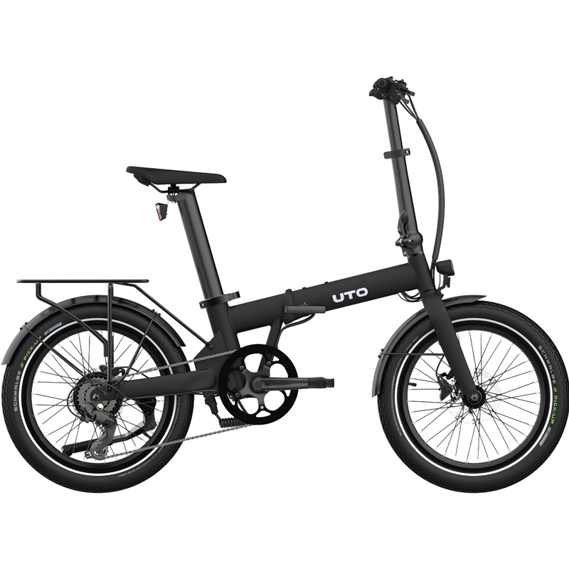 Balfes Bikes Uto UTO Afternoon OG20 Electric Folding Bike 2027 in Onyx Black | Free postage over £30, £10 off first order, price match & 0% finance.