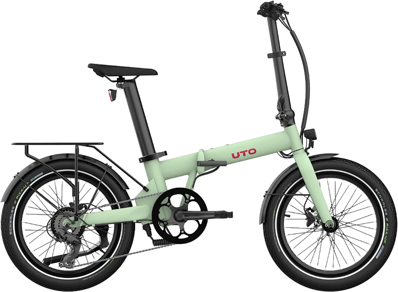 UTO Afternoon OG20 Electric Folding Bike 2027 in Sage Green