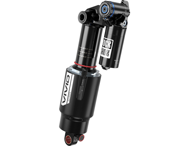 RockShox Vivid Ultimate RC2T Rear Shock Standard Trunnion C1 in Black-1