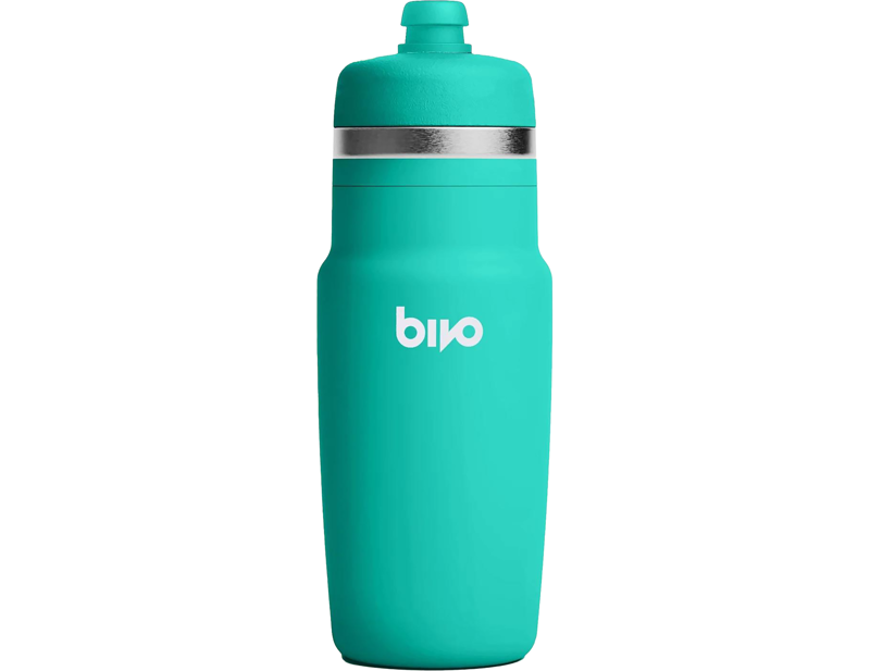 Balfes Bikes Bivo One Single Wall Stainless Steel Bottle 620ml in Turquoise | Free postage over £30, £10 off first order, price match & 0% finance.