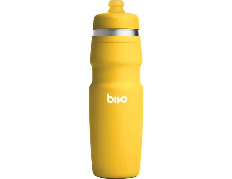Balfes Bikes Bivo Duo Single Wall Stainless Steel Bottle 740ml in Sun | Free postage over £30, £10 off first order, price match & 0% finance.