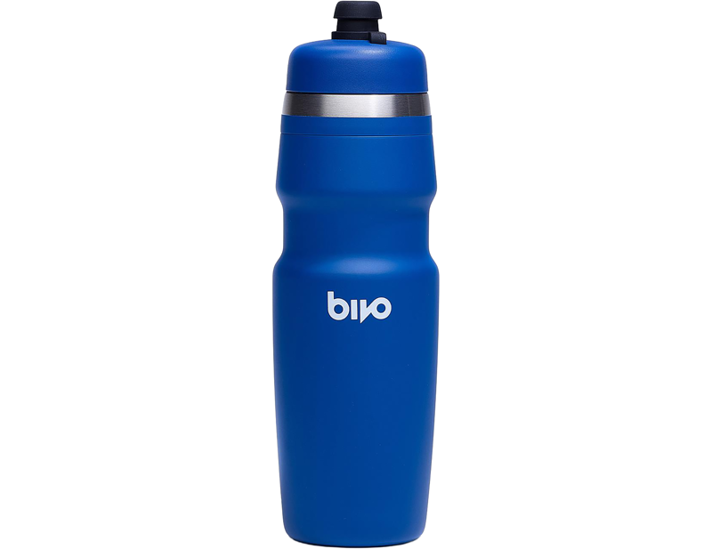 Balfes Bikes Bivo Duo Single Wall Stainless Steel Bottle 740ml in True Blue | Free postage over £30, £10 off first order, price match & 0% finance.