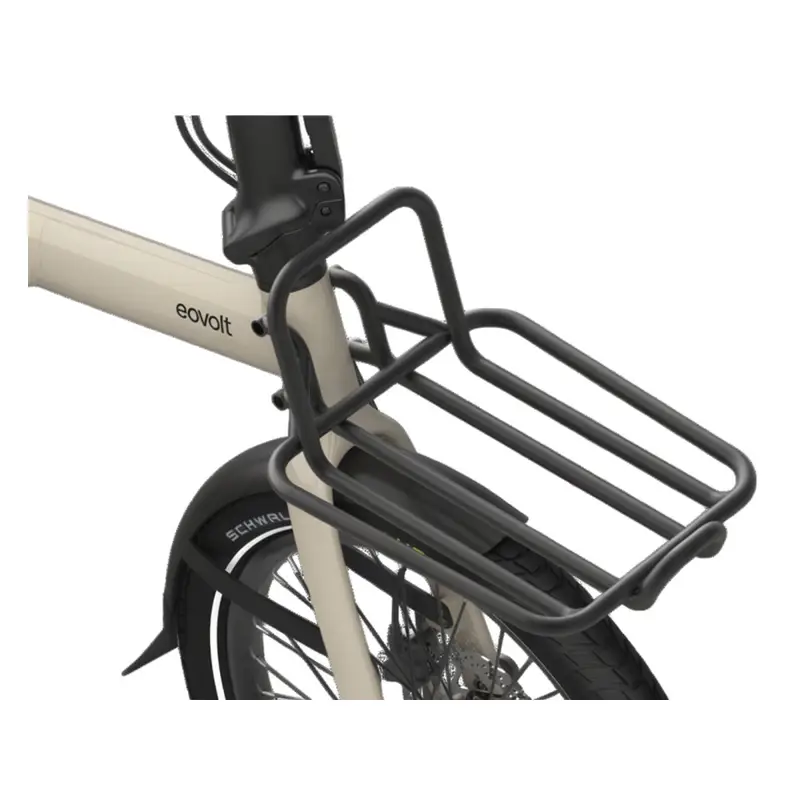 Balfes Bikes Uto Eovolt Pro Front Pizza Rack in Black | Free postage over £30, £10 off first order, price match & 0% finance.