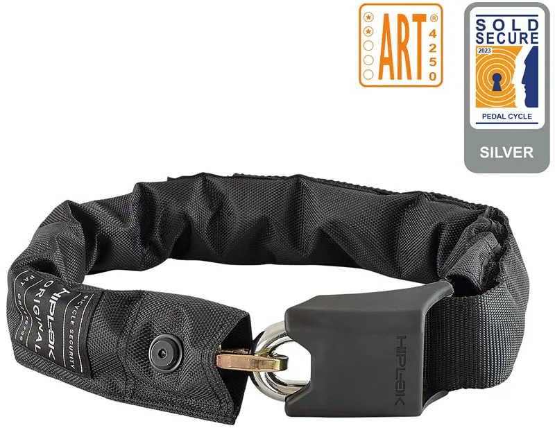 Hiplok Original v1.5 Wearable Chain Lock 8 x 900mm in Black