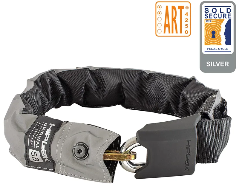Hiplok Original v1.5 Wearable 85cm Chain Lock in Hi-Vis