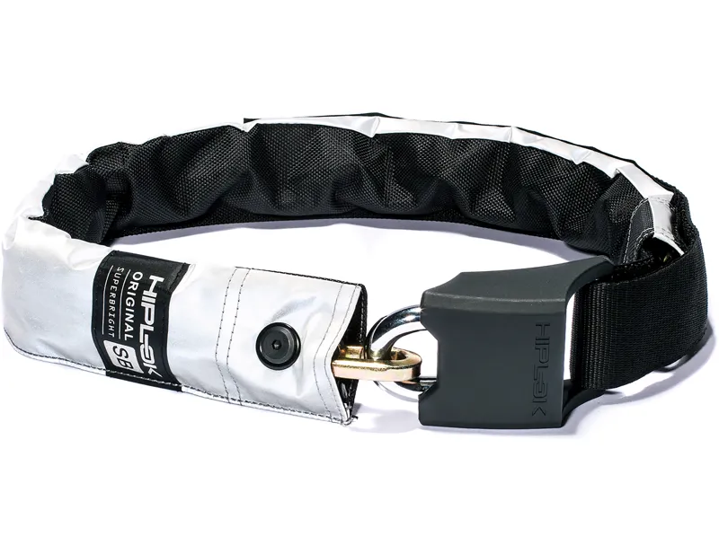 Hiplok Original v1.5 Wearable 85cm Chain Lock in Hi-Vis-2