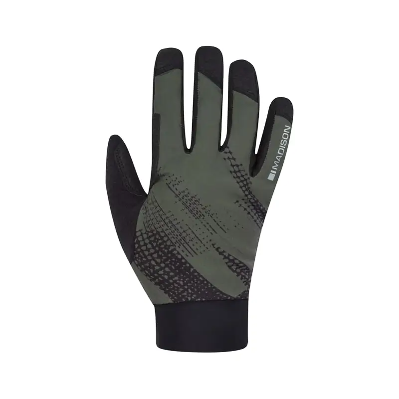 Balfes Bikes Madison Flux Waterproof Trail Winter Gloves in Midnight Green | Free postage over £30, £10 off first order, price match & 0% finance.