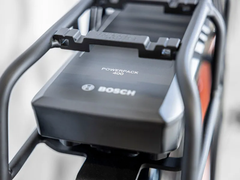 Trek Verve+ 1 Lowstep 400Wh Electric Hybrid Bike 2024 in Penny Flake Orange-2