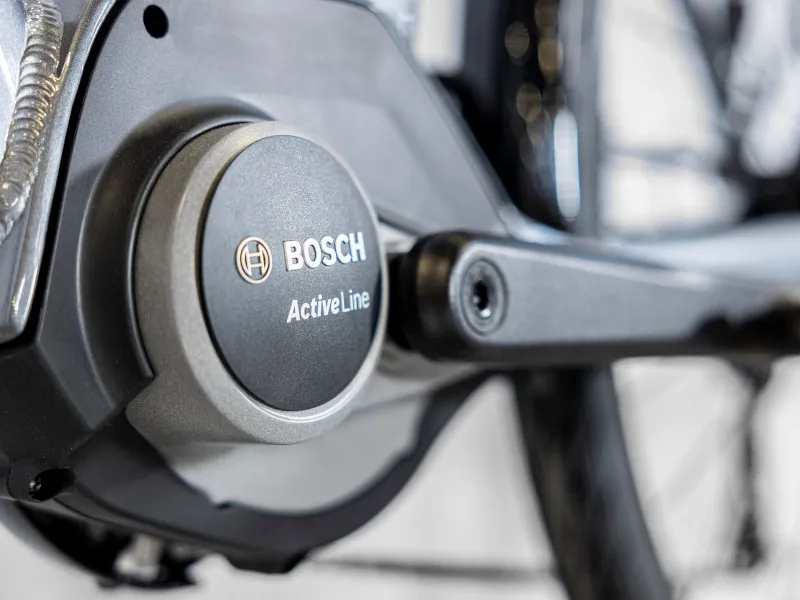 Trek Verve+ 1 400Wh Electric Hybrid Bike 2023 in Galactic Grey-1