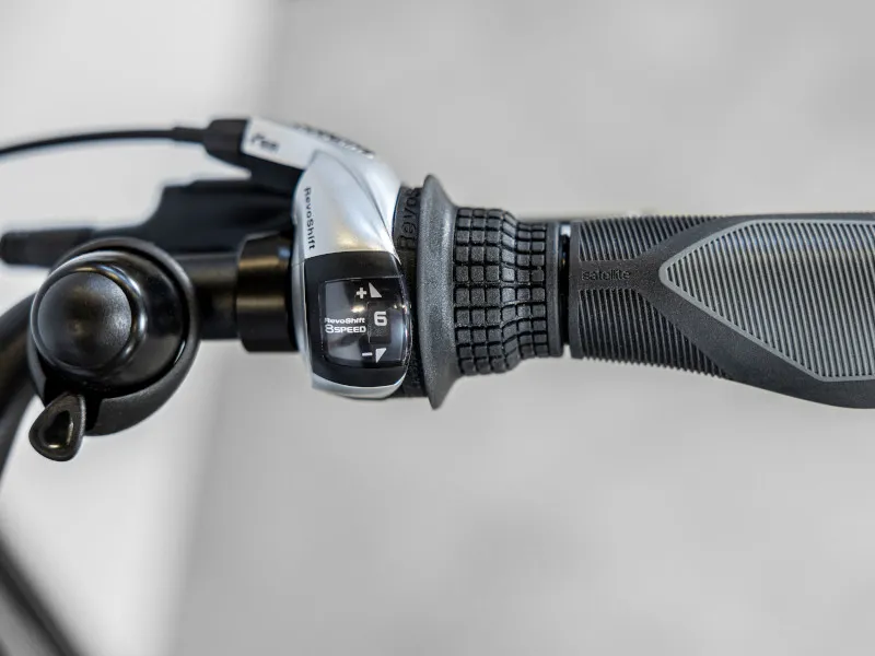 Trek Verve+ 1 400Wh Electric Hybrid Bike 2023 in Galactic Grey-4